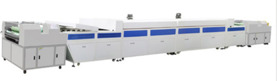 Automatic double sided coating Machine for soldermask for led pcb boards